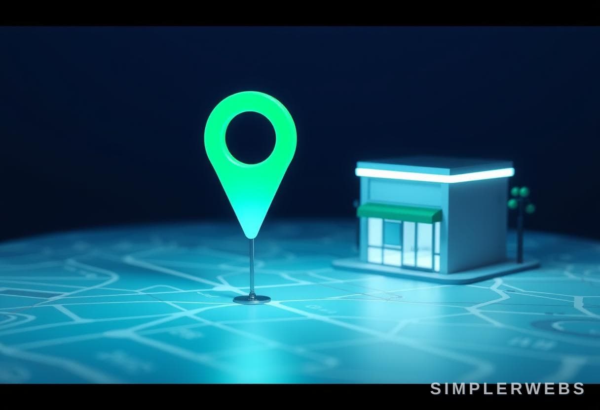 Réglez votre zone de service pour être trouvé au bon endroit Zone de service d'une entreprise algérienne affichée sur Google Maps pour le référencement local