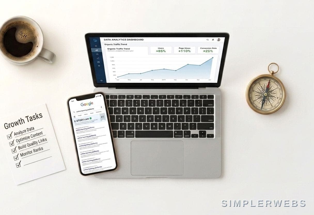 SEO Services - SimplerWebs, digital agency in Algiers